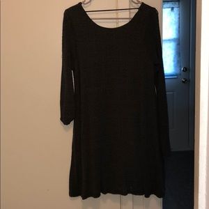 Olive green dress